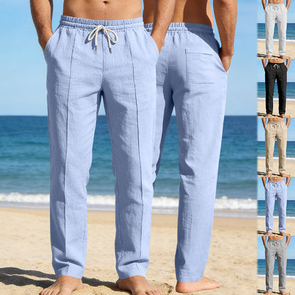 Mens Casual Springautumn Pants In A Loose, Breathable American Style