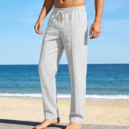 Mens Casual Springautumn Pants In A Loose, Breathable American Style