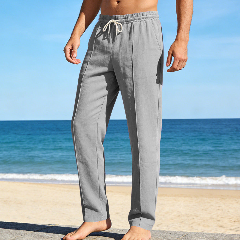 Mens Casual Springautumn Pants In A Loose, Breathable American Style