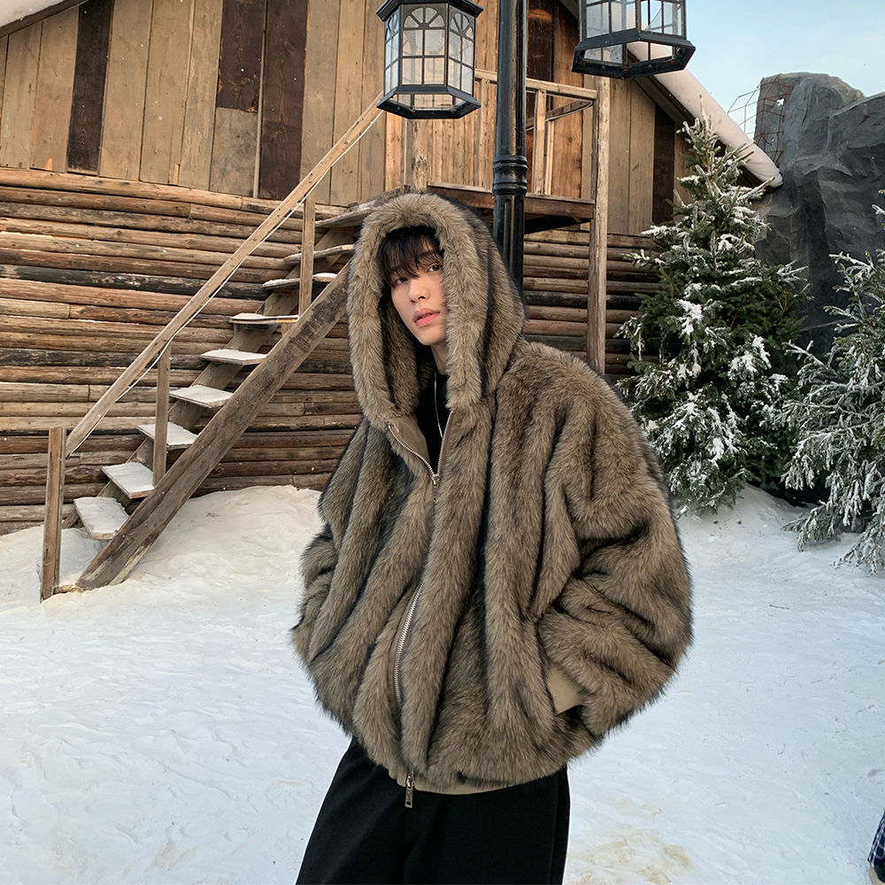 Fur Fashion Padded Thermal Coat